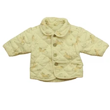 Quincy Mae Quilted Jacket Unicorns Baby Outerwear Size 0-3 Months