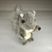 Folkmanis Baby Gray Squirrel Finger Puppet 4.5" plush