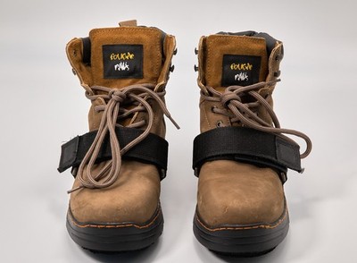 Cougar Paws Performer Roofing Boots Brown Leather Mens US 11.5 CPPP Strap