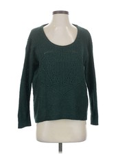 Comptoir des Cotonniers Women Green Pullover Sweater S