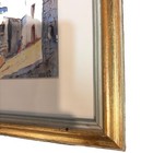 Taxco Mexico vintage Signed watercolor painting Santa Prisca Church MAGS — photo 4