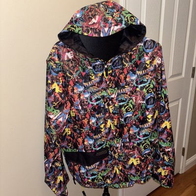 AG Analog Design Unlikely Futures Men s S Marvel Snowboarding Comics Jacket