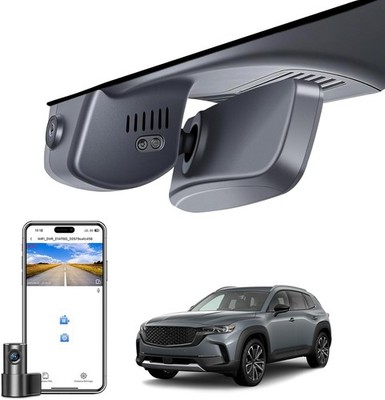 STARVIS2 IMX678 4K Front & IMX675 2K Rear Dash Cam for Mazda CX-50 2023-2026 GPS