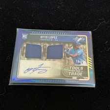 2022 Panini Absolute - Tools of the Trade 2 Swatch Auto Otto Lopez #TT2S-OL /75