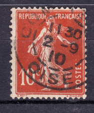 TIMBRE 1907 FRANCE SEMEUSE N° 138 -OBL.TB-VOIR CACHET-VOIR SCAN