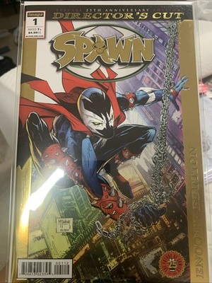 Spawn 1 Director's Cut Special 25th Anniversary Edition Gold Foil No Scratching!