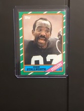 1986 Topps Football John Stallworth 285 Pittsburgh Steelers