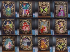 Lot Pin Trading Night Disneyland Paris "Enchanted" 12 pcs édition limitée 800 ex