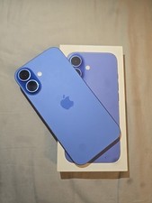 Apple iPhone 16 iOS 64 Go Bleu avec boîte d'origine.