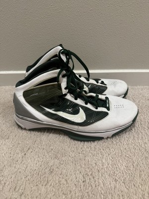 Nike Hyperize Flywire Mens Green White Basketball high top Shoes Size 12