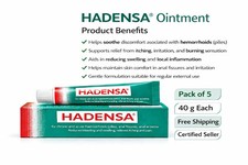 Hadensa Herbal Ointment 40g x5 External Skin Comfort Care free shipping