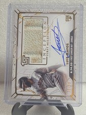 Lius Matos Rc 2024 Topps Inception First Milestones-Game Used Base Auto /99