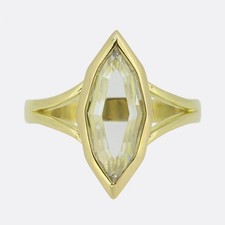 1.38 Carat Marquise Cut Diamond Ring