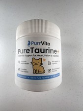 Purrvita Taurine for Cats Support Feline Vision Heart&Immune 100 Grams EXP:03/28