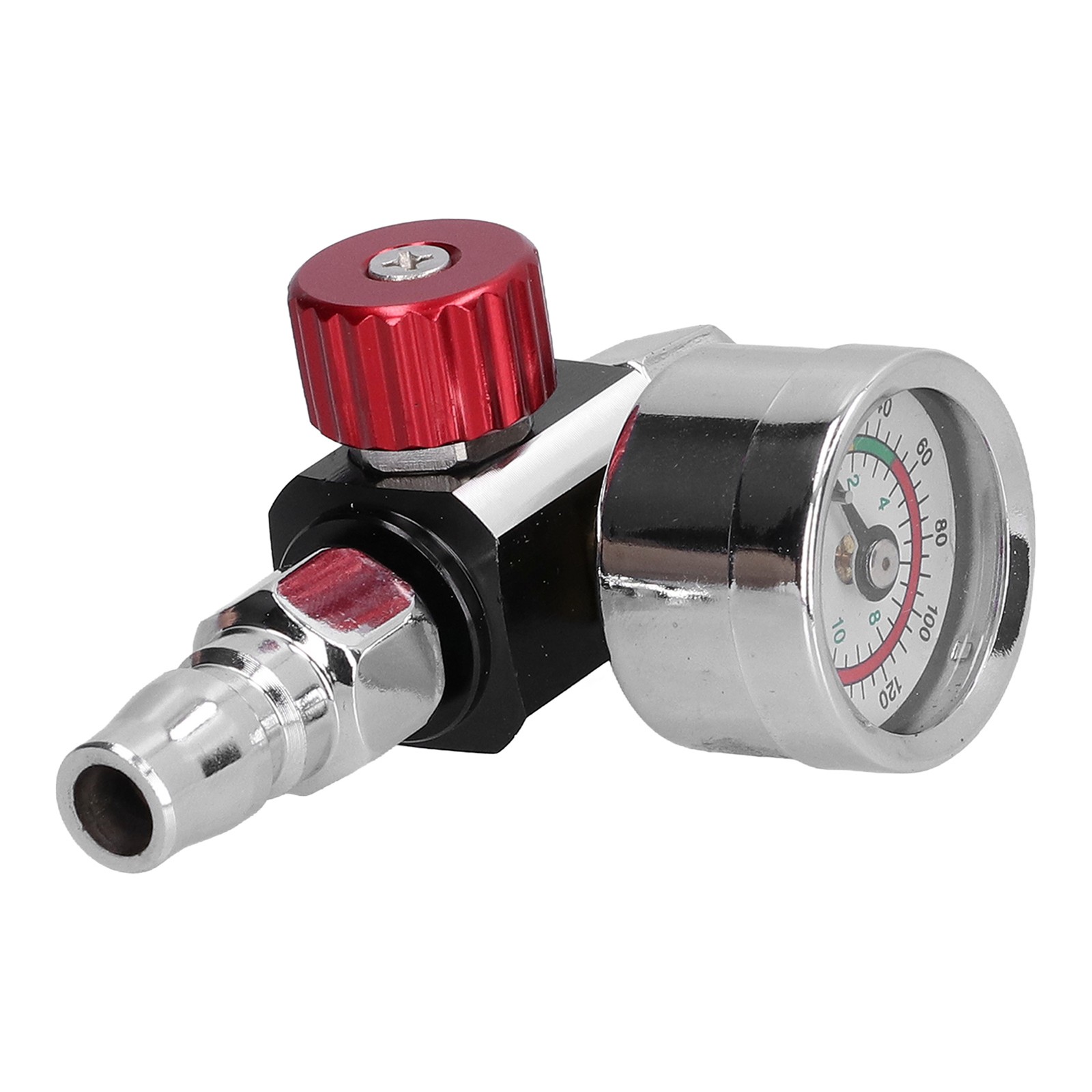 G1/4in Thread Spray Paint Gun Air Pressure Regulator Pressure Regulating