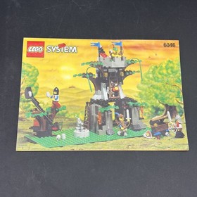 Vintage LEGO Set 6046 Hemlock Stronghold 100% Complete w/ Box & Instructions