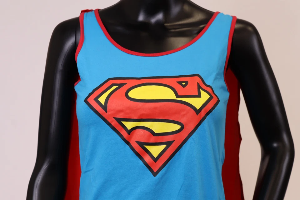 Rubies Costume Co Mujer S Supergirl Vestido sin mangas con capa Disfraz Pequeño 6-10 Foto 3 de 4