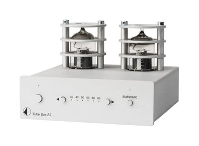 Pro-Ject Tube Box S2 MM/MC Röhren Phono-Vorverstärker silber (UVP: 399,-  )