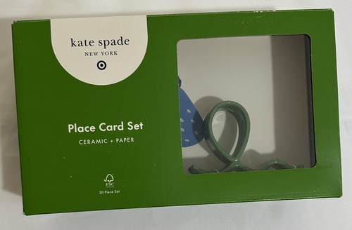 kate spade place card set ceramic & paper 20 piece set - Picture 2 of 7