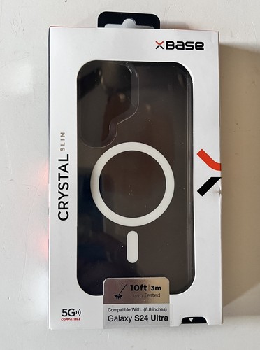 Base Crystal Slim Series Galaxy S24 Ultra Case - Picture 1 of 8