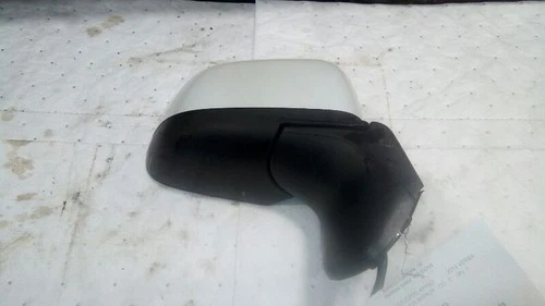 White Passenger Side View Mirror Power Hatchback Note Non-heated  14 VERSA 4