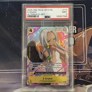 S Snake One Piece Card | eBay