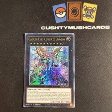 YUGIOH GALAXIENAUGENCHIFFRE X DRACHE ULTRA RARE GFTP-DE011 1.AUFLAGE