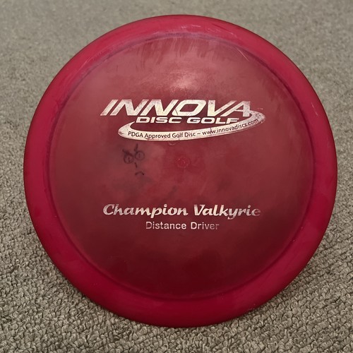 Innova Champion Valkyrie 174g, PFN, Pat #, Used, Light Ink, Waxy
