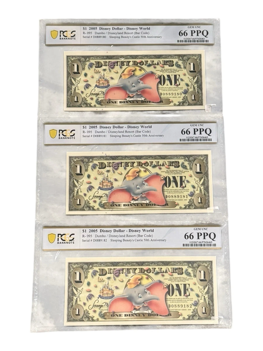 Dumbo Disney Dollars (1968-Now) for sale | eBay