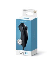 Nintendo OEM Nunchuk Controller Black For Wii Remote Very Good 6Z