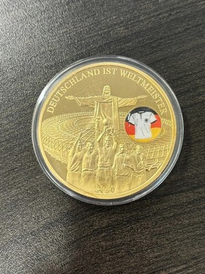 Germany Team 2014 Fifa World Cup Rio De Janeiro Brazil Lage Size Medal