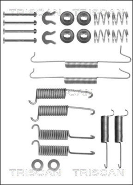 ZubehöRsatz Bremsbacken Triscan 8105 292029 FüR VW Transporter T3 Bus Syncro Cat-image