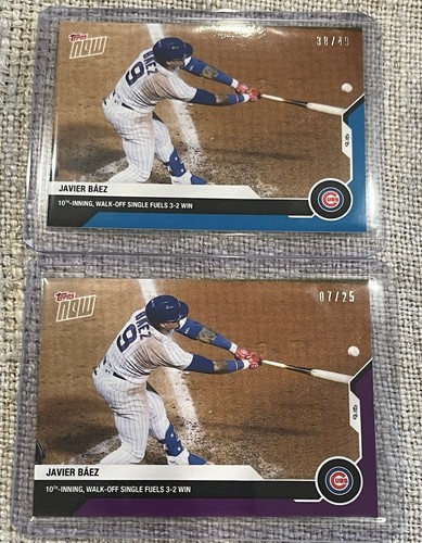 2020 Topps Now 275 Javier Báez