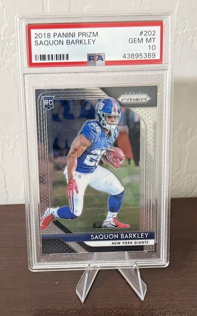 Saquon Barkley 2018 Panini Prizm Silver