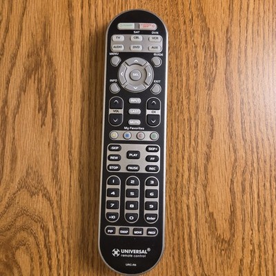 Avex Universal URC-R6 Pre-Programmed Learning Remote Control Tested & Working