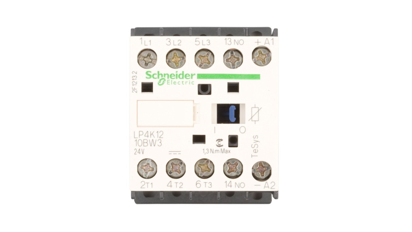 Power Contactors 12A 3P 24V DC 1Z 0R LP4K1210BW3 TeSys