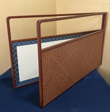 Ajiro Rikyu Ume Furosaki Byobu Folding Screen Tea Ceremony Brown Japan