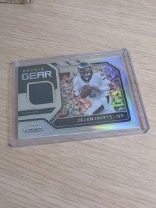 2020 Panini Prizm Rookie Gear Prizm Jalen Hurts #12  Silver Eagles Superbowl MVP