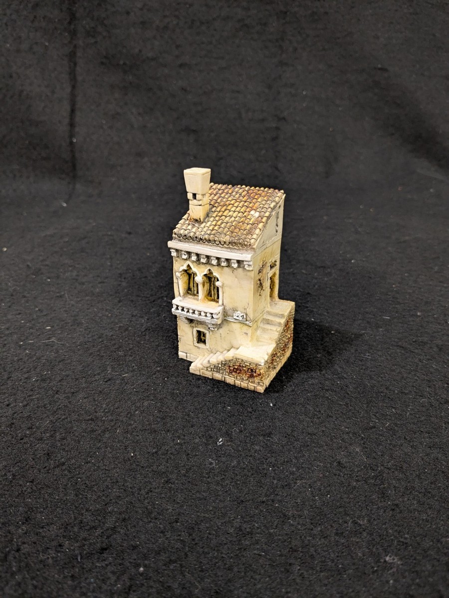 Vtg. Giovanni Moro Venezia House W/ Wrap Around Stair 3 5/8