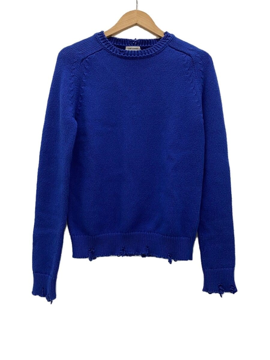 Maglione SAINT LAURENT blu XS