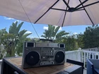 JVC RC-M90JW Vintage Boombox AM/FM Radio Cassette Recorder Silver/Black