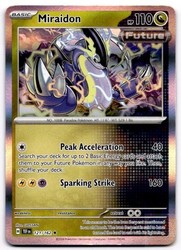 Miraidon 121/162 Temporal Forces Deck Exclusive Non-Holo Rare