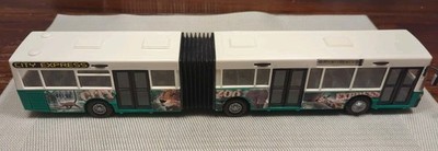 Dickie / Majorette Gelenkbus, ca. 39cm, gt. Zustand, Art. 20 331 4825, City Zoo 