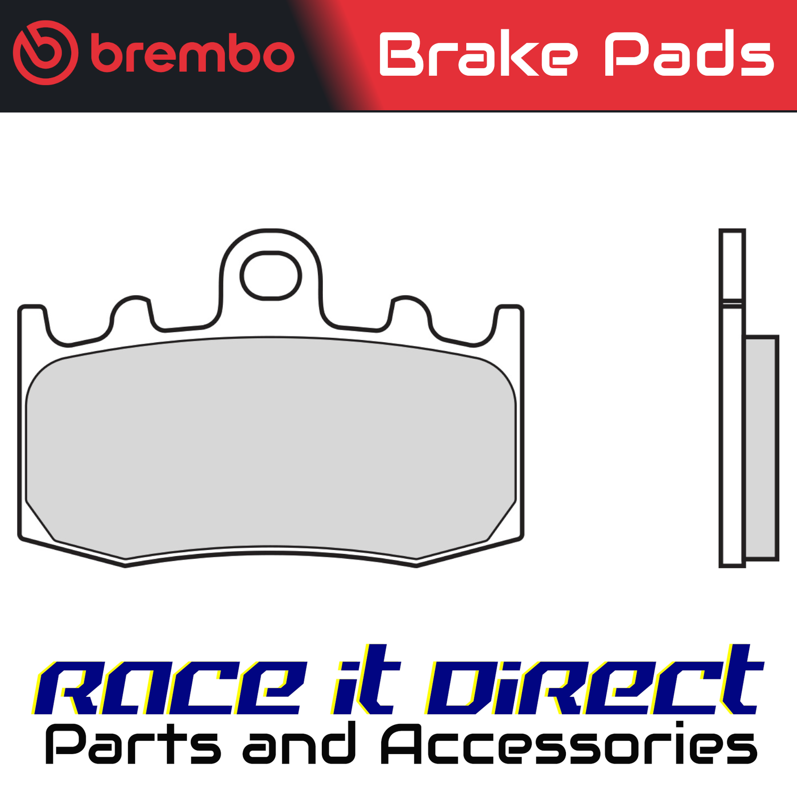 Brembo 07BB26LA BRAKE PADS SINTER