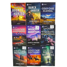 Harlequin Intrigue 9 Book Lot Mixed Authors Romance Mass Market Like New