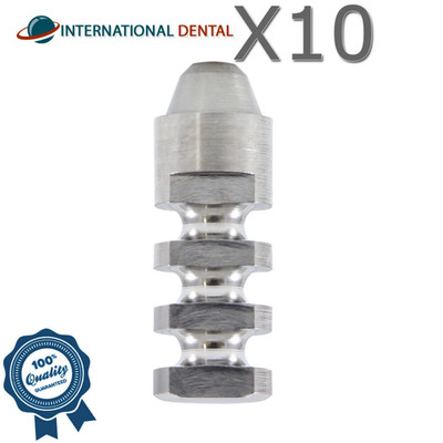 Menge 10 Analog für Multi Unit System 1,6 mm Prothetik Dental Befestigung Labor