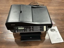 Epson WorkForce 520 All In One Printer Fax Scanner wifi Copier Model C365A K32