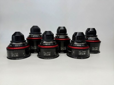TLS Rehoused Canon K35 Lens Set 14mm 18mm 24mm 35mm 55mm 85mm (Free Shipping)