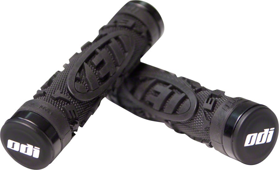 Yeti Hard Core Grips - ODI Yeti Hard Core Grips - Black, Lock-On - Grip