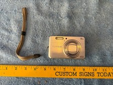 Fujiflm Finepix J110W Digital Camera Silver UNTESTED PARTS ONLY